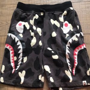 Bape inspired camo shorts
